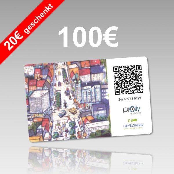 Aktion: 100 Euro ProCity-Gutschein