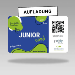 Aufladung Junior Card